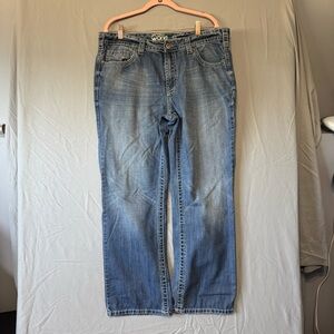 Warehouse One Mens Blue Jeans Straight Leg Denim Size 36x30 Capsule Normcore